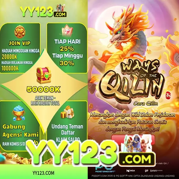 YY123 Masuk Resmi 2026 Aplikasi